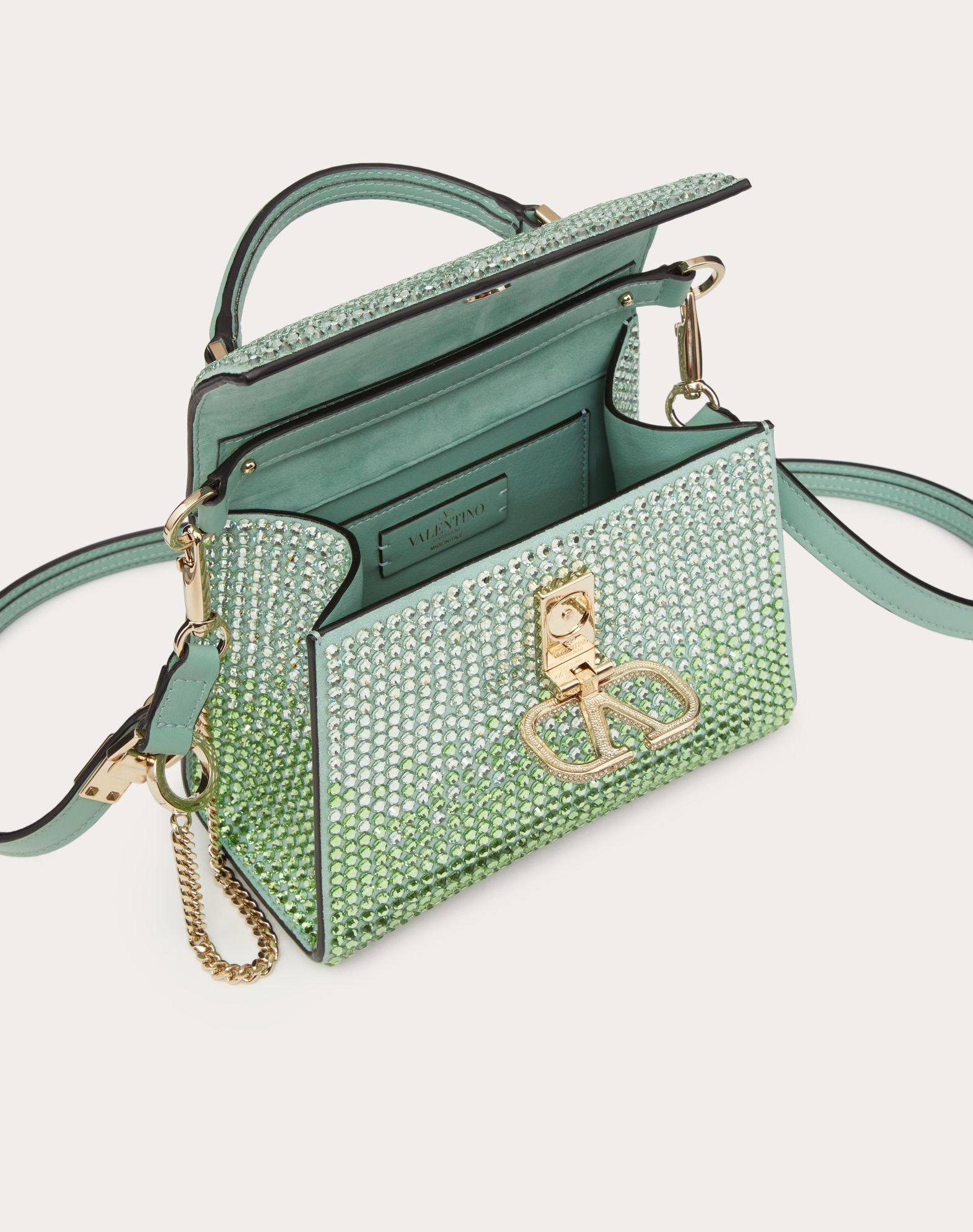 Women's Rockstud Leather Mini Bag by Valentino Garavani | Coltorti Boutique